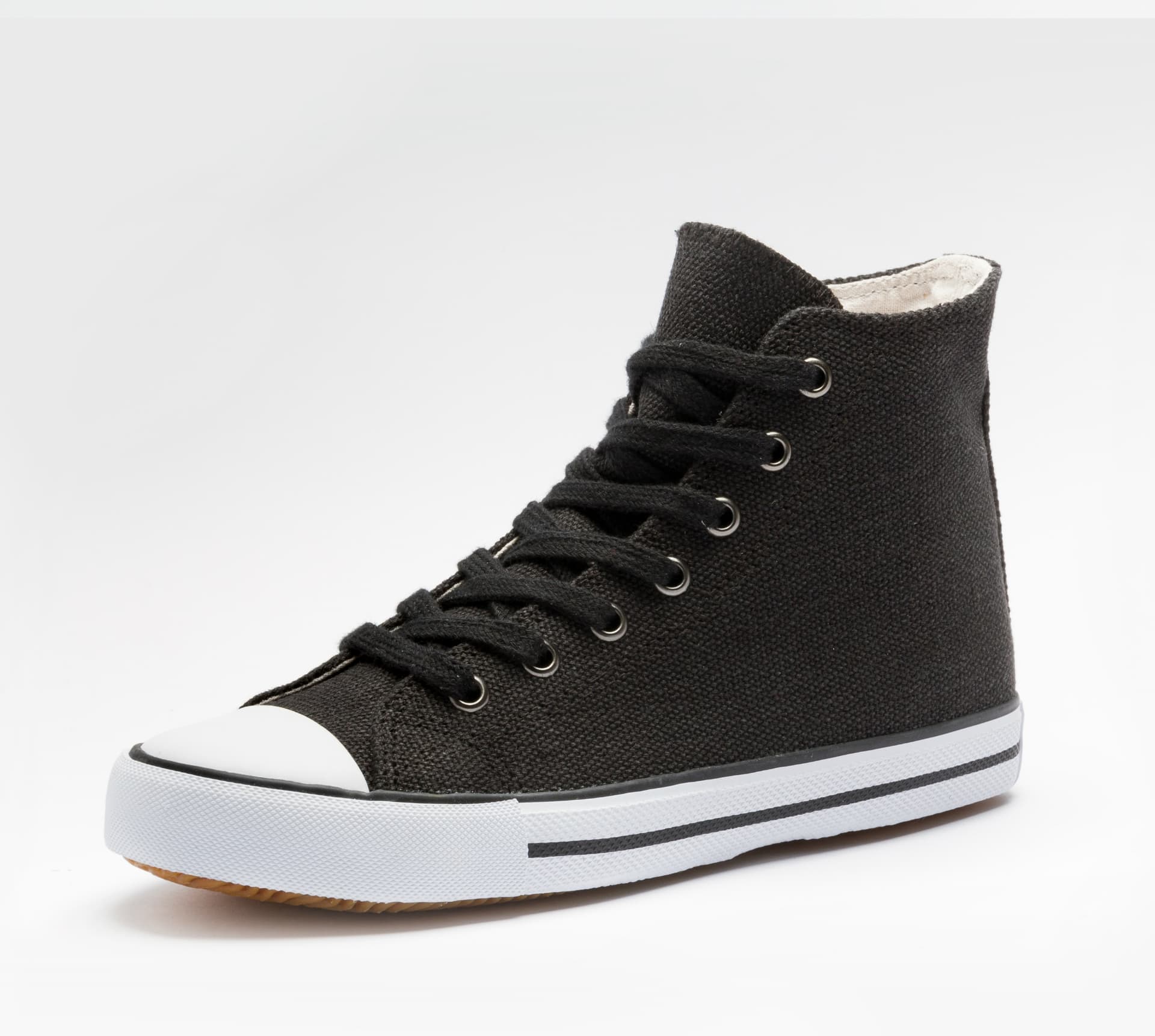 Hanf Sneaker Jimmy (Farbe: black / Größe: 40)