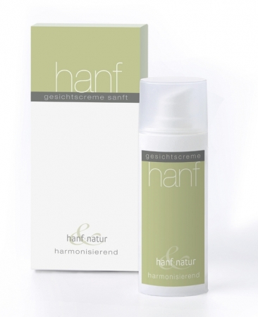 Hanf-Gesichtscreme, harmonisierend